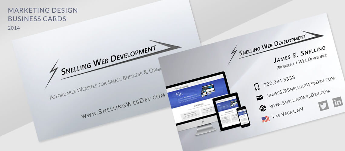 Snelling Web Development - Business Card Design, Marketing Design, Graphics Design